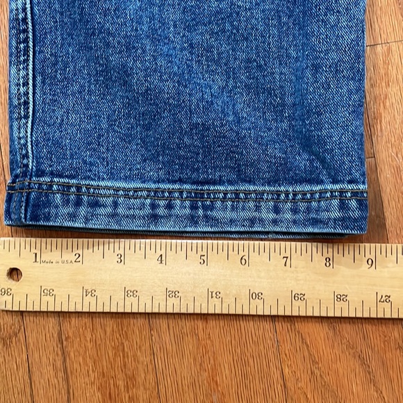 Tommy Hilfiger Vintage Jeans Size 10 Blue Woman Pockets Tie Accent Waistband - Picture 12 of 12